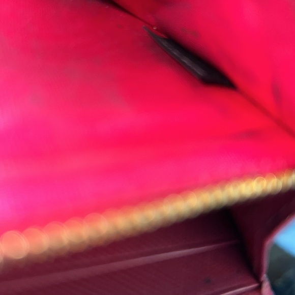 Authentic Pink Prada 3/4 zip wallet with bow! - Picture 9 of 12